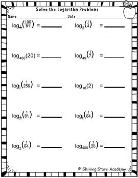 Basic Log Problems 的图像结果