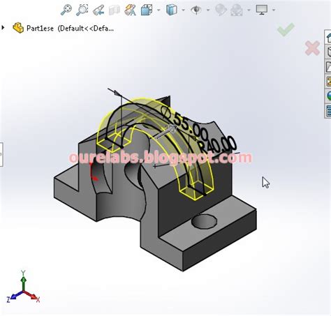 SolidWorks Advanced Exercise Example 的图像结果