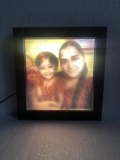 LITHOPHANE COLOURFULL FRAME – 3D Galaxy