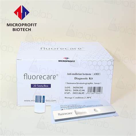 Fluorecare AMH -Anti-Mullerian Hormone- (20 tests) - Biolab Diagnostics