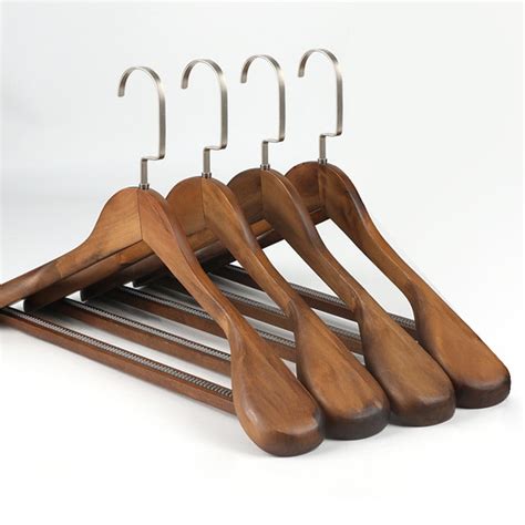 Buy High-Grade Wide Shoulder Wooden Coat Hangers Online in India. 771703280
