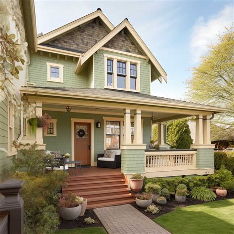 Craftsman Exterior Paint Color Combinations for Your Home