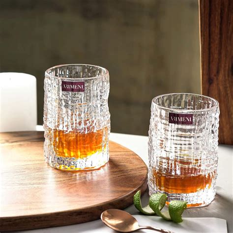 The Artment Hammer Patterned 100 ML Drinking Glass Set | Transparent ...
