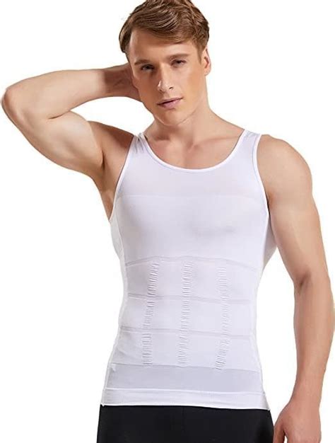 Buy RUBS Vest Tummy Tucker for Men/Boys Slimming Body Shaper Vest Shirt ...