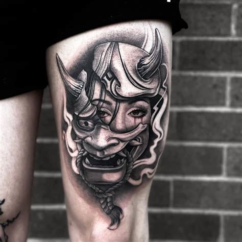 Good Oni Mask Tattoos