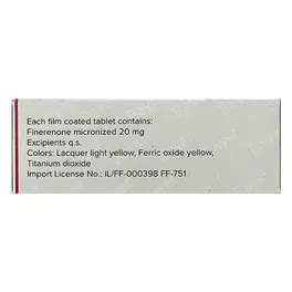 Kerendia 20 mg Tablet | Uses, Side Effects, Price | Apollo Pharmacy