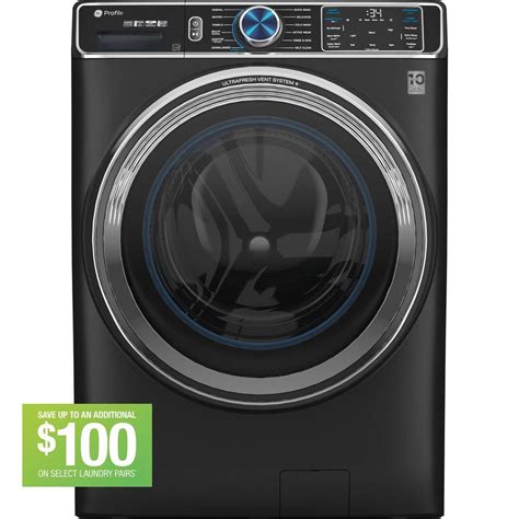 Reviews for GE Profile 5.3 cu. ft. Smart Front Load Washer in Carbon ...