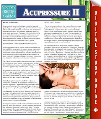 Acupressure II (Acupressure and Trigger Points Guide) eBook ...