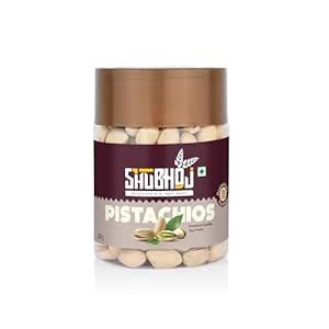 Shubhoj Premium Roasted & Salted Pistachios, 250 g | Pista Dry Fruit ...