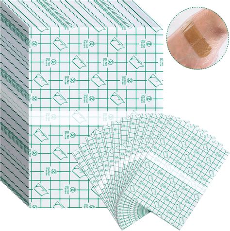 Amazon.com: Frienda 100 Pcs Stretch Transparent Film Dressing Adhesive ...