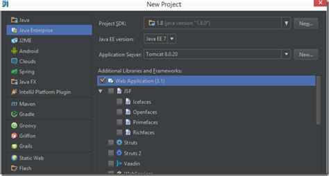 Image result for IntelliJ Java Enterprise Web App