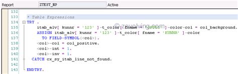 ABAP 740 – Table Expressions to Read & Modify ITAB line