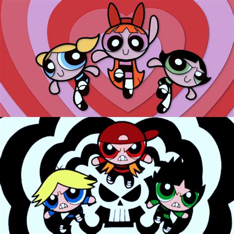 Die Powerpuff Girls Sind In Die Rowdyruff Boys Verliebt
