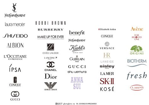 国际知名化妆品品牌LOGO图片_企业LOGO标志_标志图标_图行天下图库