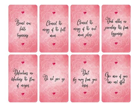 Downloadable Printable Oracle Cards 的图像结果