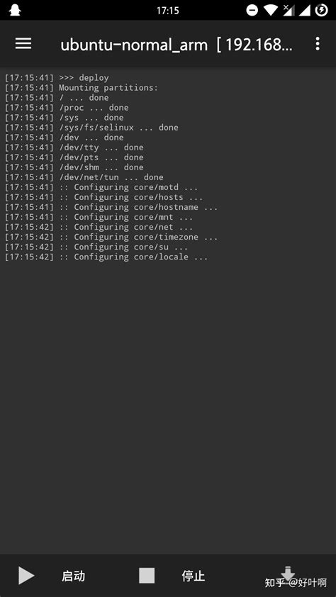 LinuxDeploy Android 的图像结果