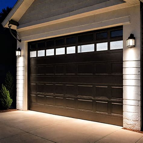 20 Exterior Garage Lighting Ideas That Shine