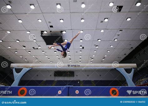 Artistic Gymnastics - Balance Beam Editorial Photography - Image of ...