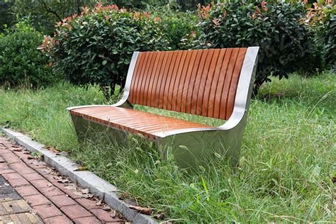 户外公园椅_景观座椅_不锈钢座椅_园林长椅_公园休闲椅-青岛新城市创意科技有限公司