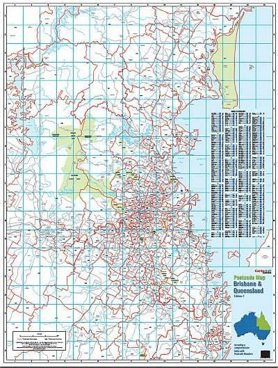 Image result for Queensland Postcode Map