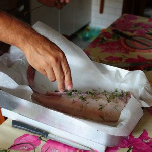 Baked monkfish is a Seafood main dishes by My Italian Recipes