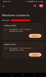 Restore Contacts Android 的图像结果