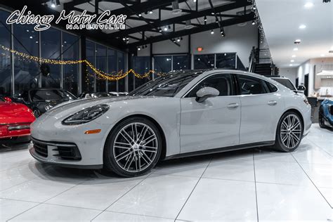 Used 2017 Porsche Panamera 4S Gorgeous Color Low Miles Just Serviced New Tires K40 Radar For ...
