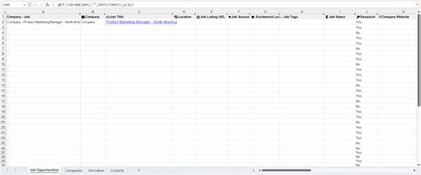 Image result for Job Tracking Excel Template