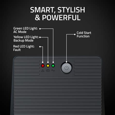 Artis 2000VA Line Interactive UPS for Personal/Gaming Computers, Deskt