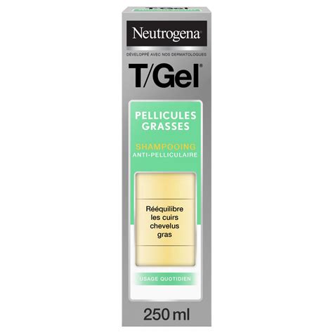 T/Gel Shampooing Antipelliculaire pour pellicules grasses Neutrogena ...