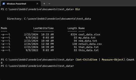 PowerShell Script Get List of Files and File Size in a Directory 的图像结果