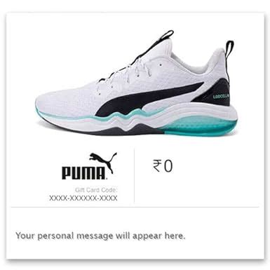 Puma | Flat 10% off | E-Gift Card | Instant Delivery | Valid for in ...