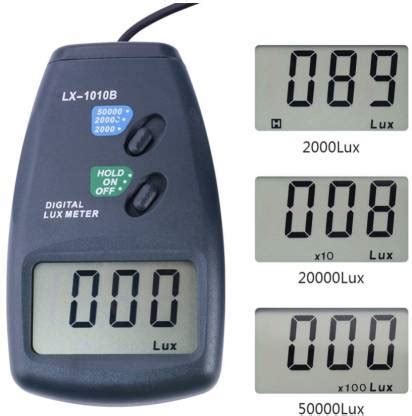 BALRAMA Digital Lux Meter LX-1010B Camera Photometer Light Meter Tester ...