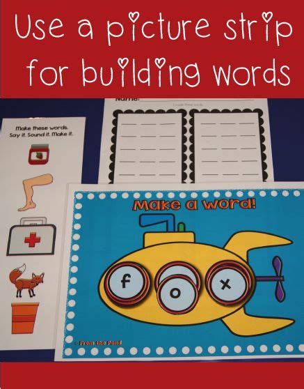 cvc Words with Sub and Tug! Print and Play Game / Center | Cvc words ...