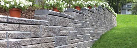 Patterned Retaining Walls