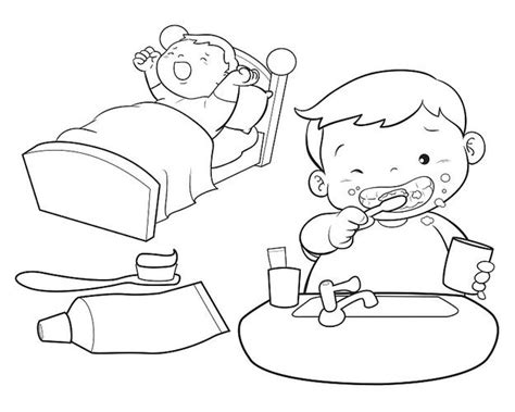 起床简笔画 的图像结果