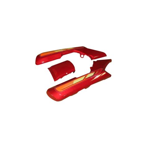 Tail Panel/Rear Cowl for Hero HF Deluxe Red – Bike Spares