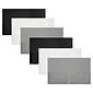 JAM Paper Smooth 2-Pocket Plastic Folder, Assorted, 6/Pack (383HBAasst ...