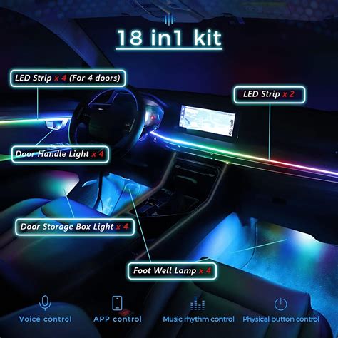 Universal Car Ambient Lighting | Toronto Custom Lights
