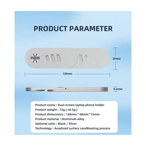 MZMSUTU Laptop Phone Mount Phone Holder Adjustable | Ubuy India