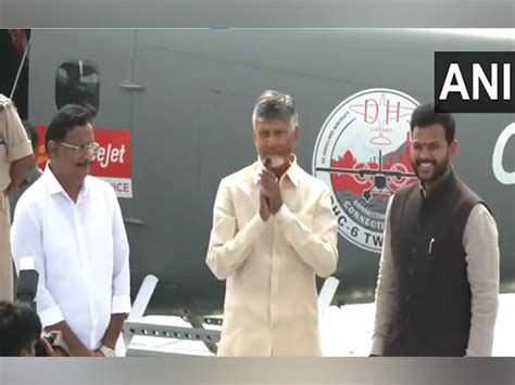CM Naidu launches Seaplane operations in Andhra