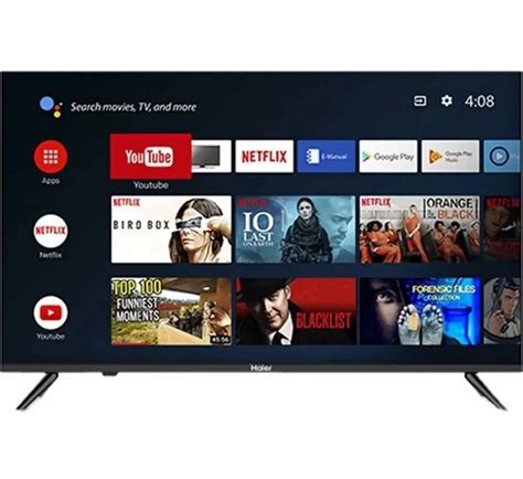 Buy Haier K 126cm (50 Inch) UHD 4K LED Smart TV (LE50K7700HQGA Black ...