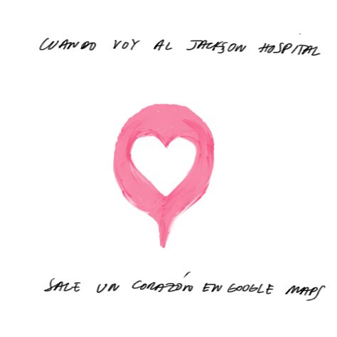 Hospital Jackson, un corazón en Google Maps