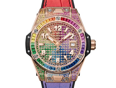 Big Bang One Click King Gold Rainbow 33 mm | Hublot