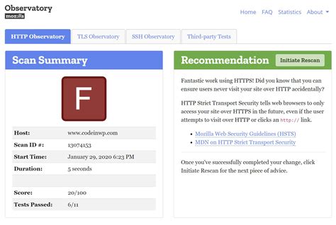Website Security Test 的图像结果
