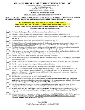 Fillable Online VRG 7 Lease Application 03 2020 DRAFT Fax Email Print ...