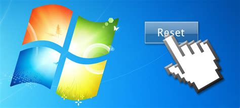 System Reset Windows 7 的图像结果