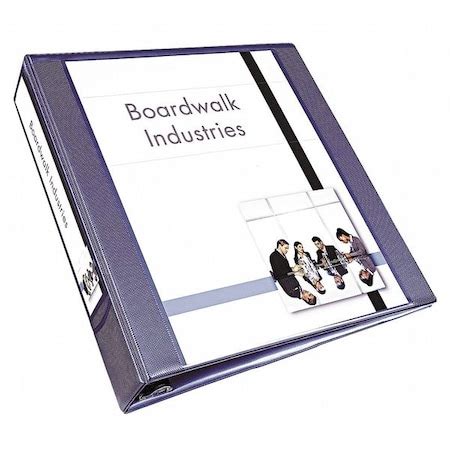 Avery Durable Binder, Slant, 1-1/2 in., Mtl Blue AVE68083 | Zoro