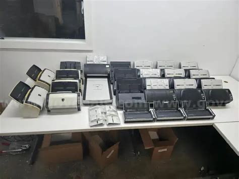 Pallet of 21x Fujitsu Scanners fi-7160 / fi-7260 / ScanSnap / fi-6130Z ...