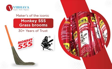 Monkey 555 Premium Broom for Floor Cleaning | Removes fine dust ...